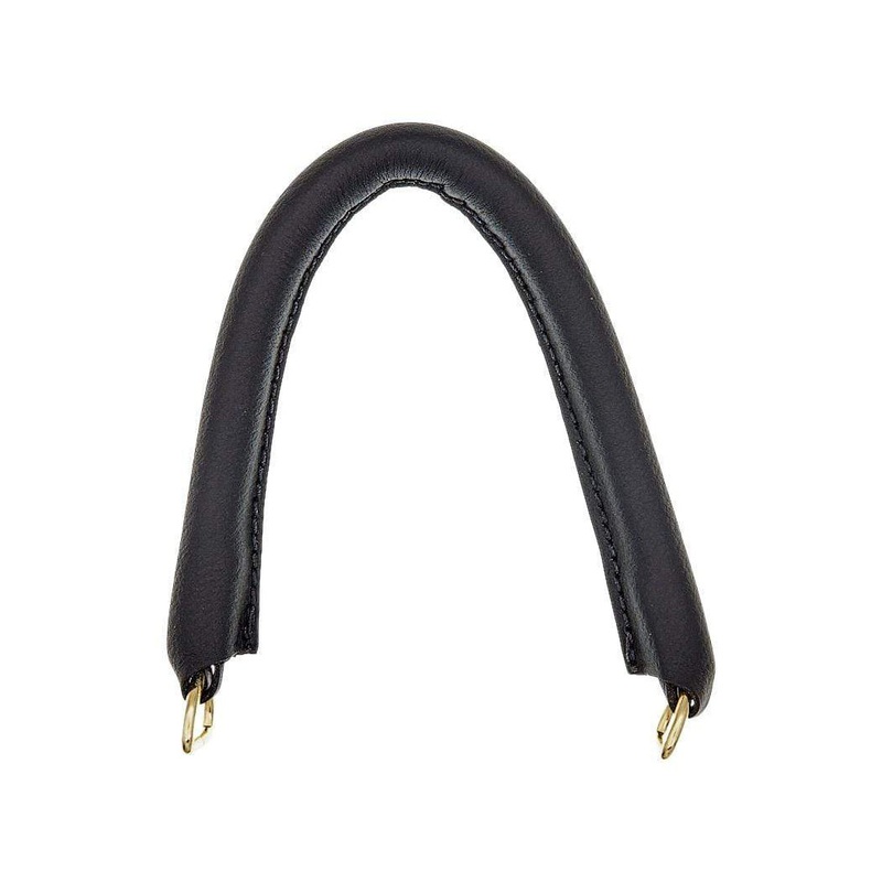 13 Black, Purse Handle, Leather, #340-13-BLK
