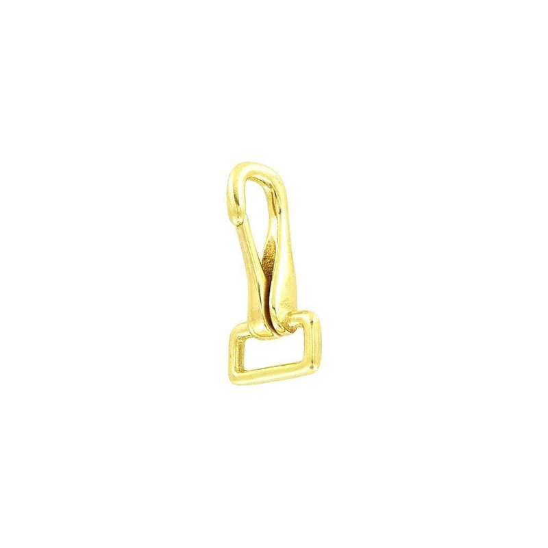 1Brass, Halter Snap Hook, Solid Brass, #P-1934