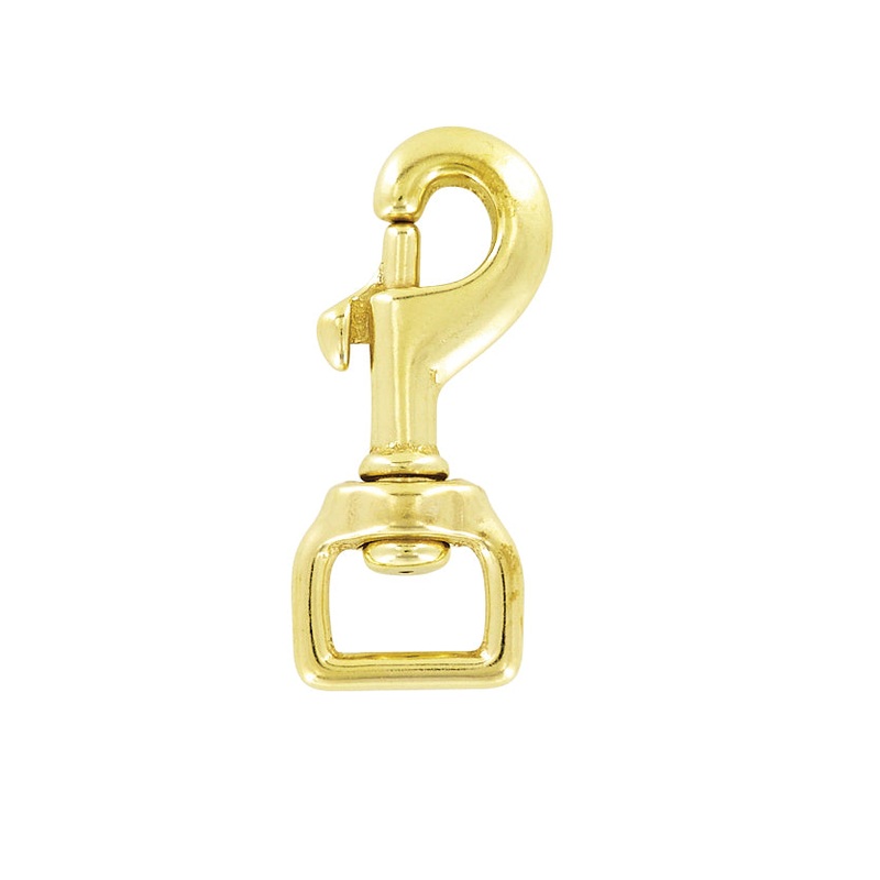 3/4 Brass, Bolt Swivel Snap Hook,  Solid Brass, #P-1929