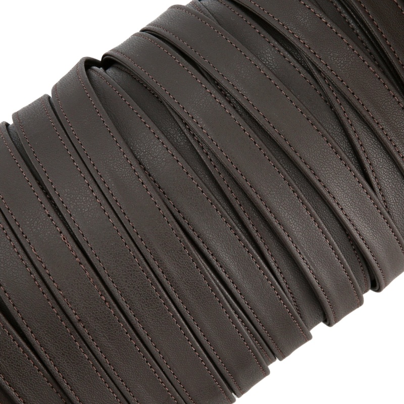 5/8 Dark Brown, Leather Strapping, Leather, #CALF-5-8-DKBRO