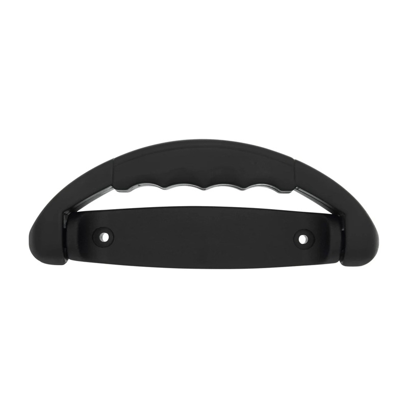7 1/4 Black, Handle with Mounting Plate, Plastic, #L-3371