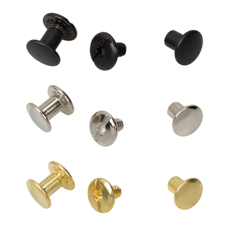 10-Pack of #D5038 Chicago Screws, Plain, 1/4