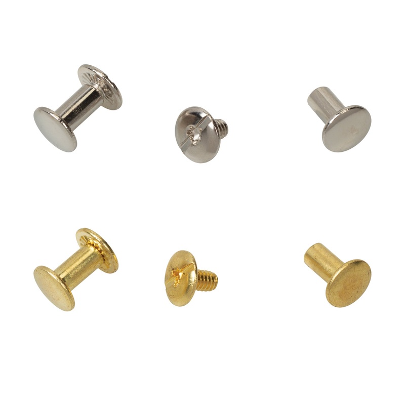 10-Pack of #D5038 Chicago Screws, Plain, 3/8