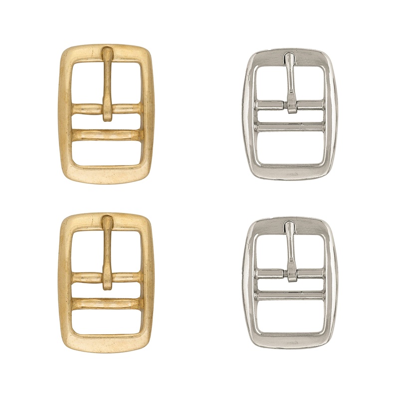 #162 Buckle|3/4″|1/2″|5/8″|1″|Brass Plated|Nickel Plated|Solid Brass|Stainless Steel