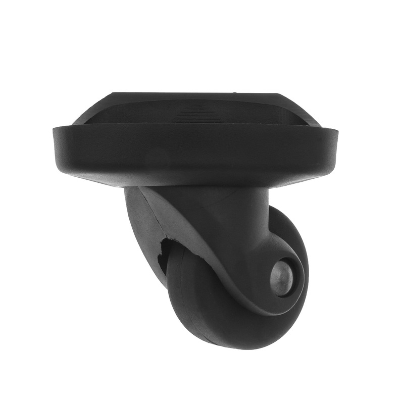 2 7/8 Black, Spinner Wheels Black Pair, Plastic, #L-3593