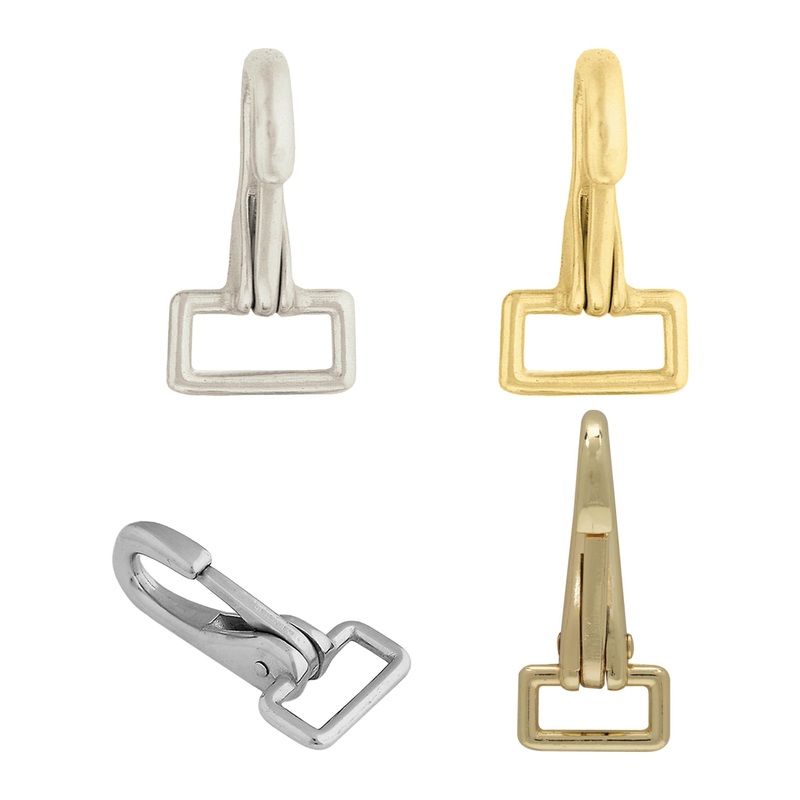 #56 Halter Snap|5/8″|3/4″|1″|Chrome Over Brass|Solid Brass|Stainless Steel|Brass Plated
