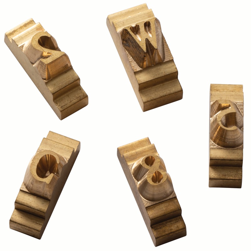 Brass Imprint Set|3/16″|1/4″