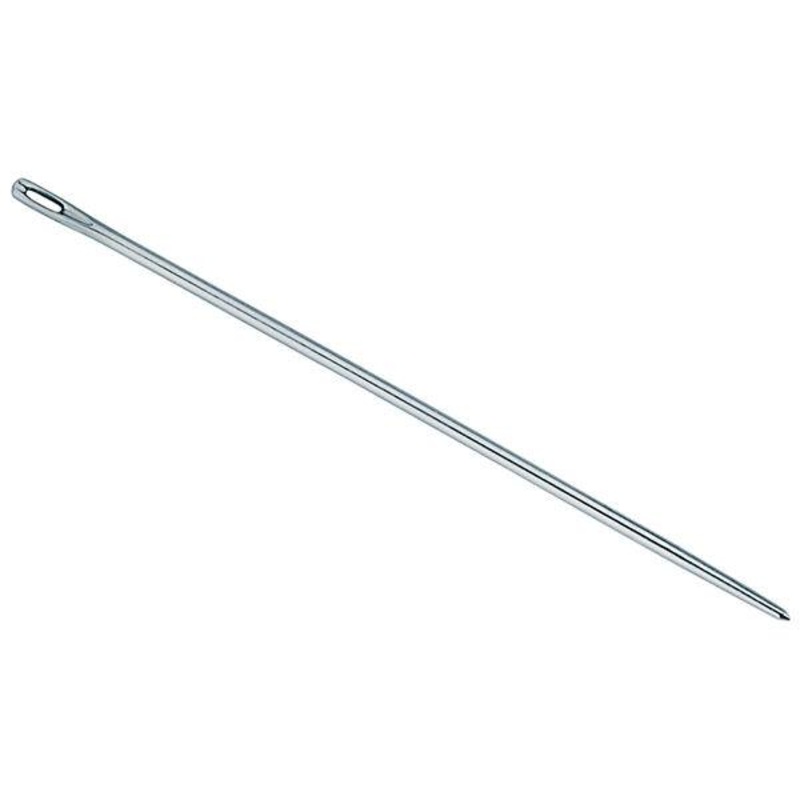 Egg Eye Harness Needles|Size 0; 2-3/8″, 18 Gauge|Size 1; 2-3/8″, 19 Gauge|Size 2; 2-1/4″, 19 Gauge|Size 3; 2-1/8″, 20 Gauge|Size 4; 1-7/8″, 20 Gauge