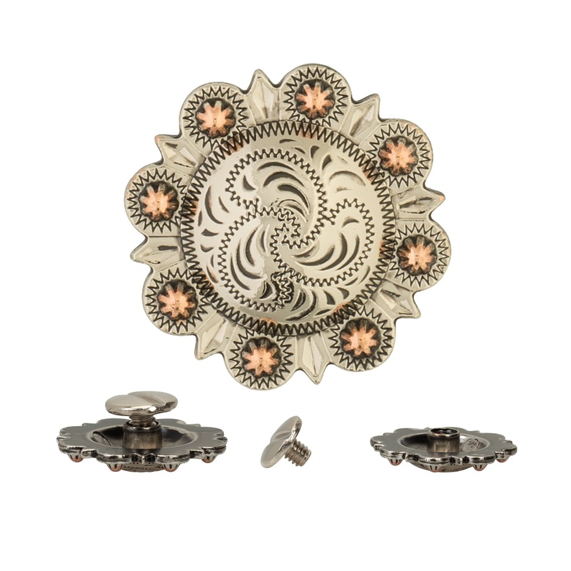 01889 Berry Concho|3/4″|1″|1-1/4″|1-1/2″