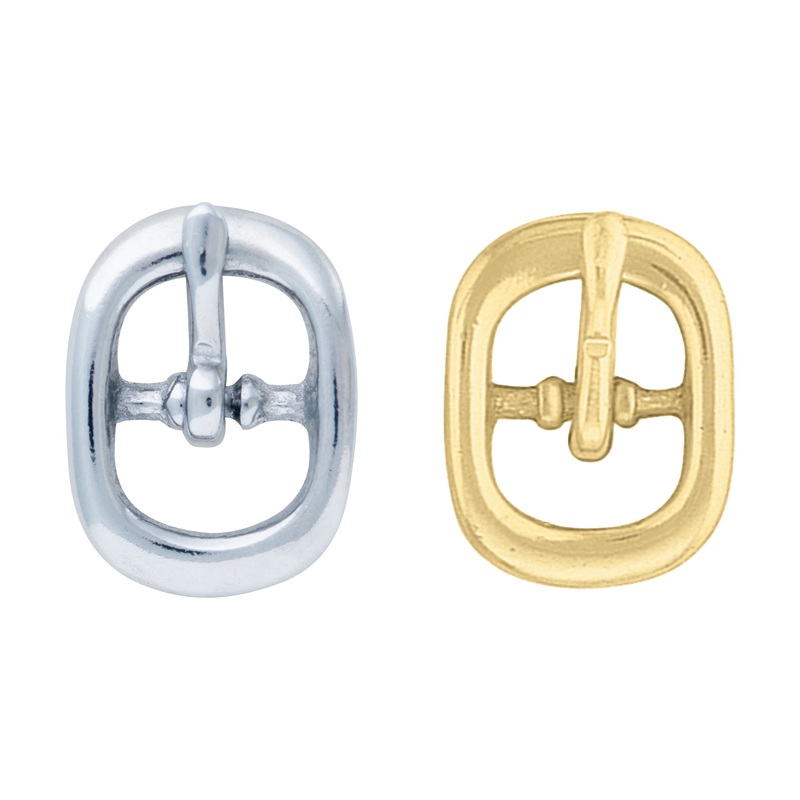 #1515 Buckle|1/2″|Chrome Over Brass|Solid Brass
