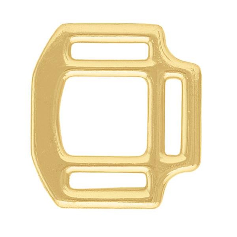 3-Sided Halter Square|3/4″|1″|Brass Plated|Nickel Plated|SB