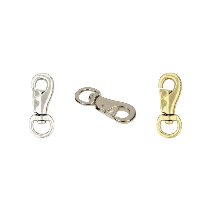 3142 Bull Snap|7/8″|1″|Stainless Steel|Nickel Plated|Solid Brass