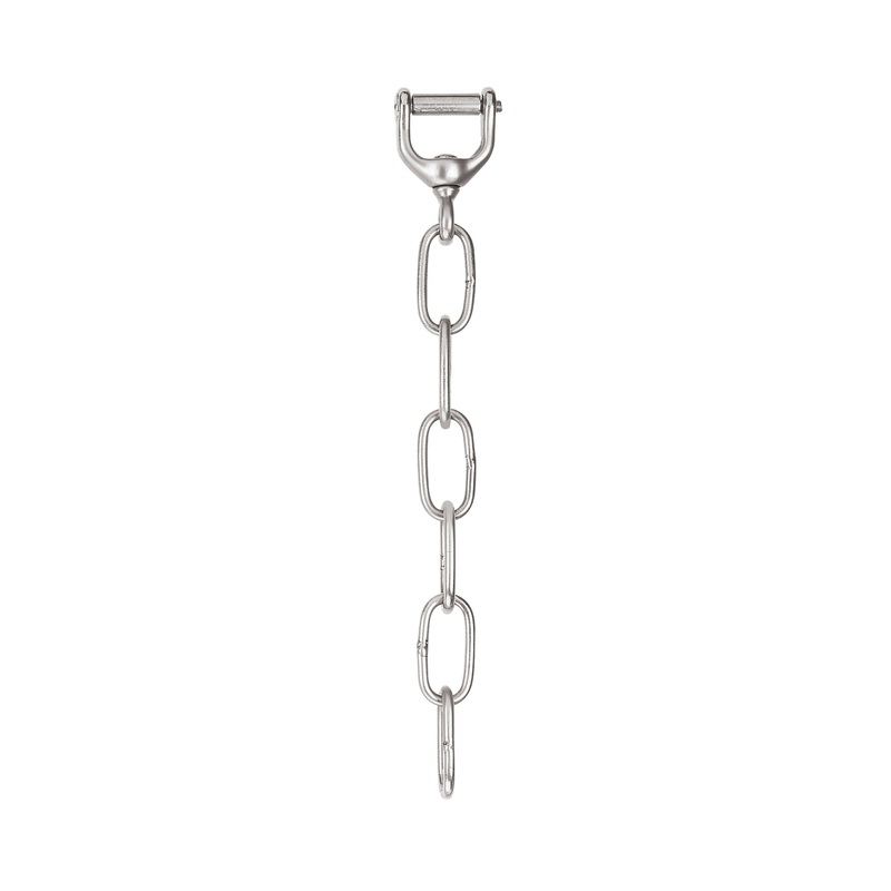 #478 Haflinger/Pony Swivel Heel Chain, Stainless Steel, 1-1/2