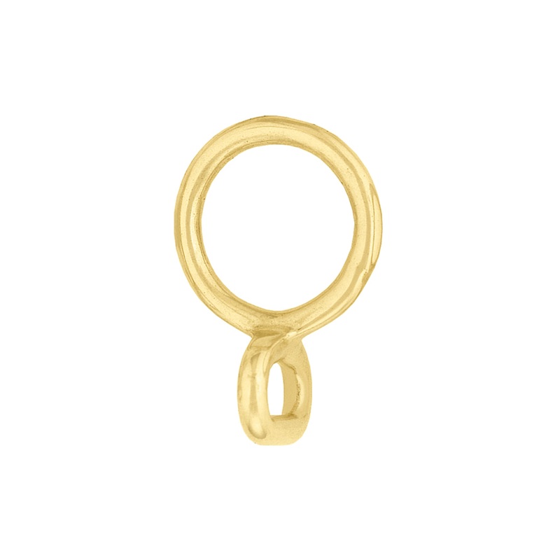 #498 Loop & Ring|3/4″|1″|Solid Brass|Stainless Steel