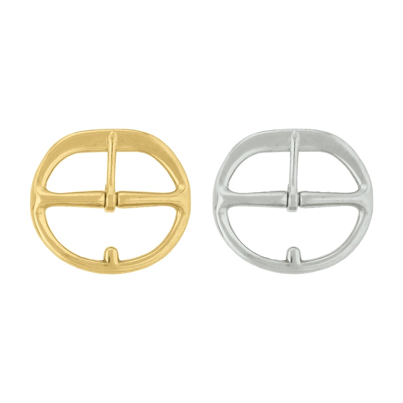 5865 Girth Buckle|3″|Solid Brass|Stainless Steel