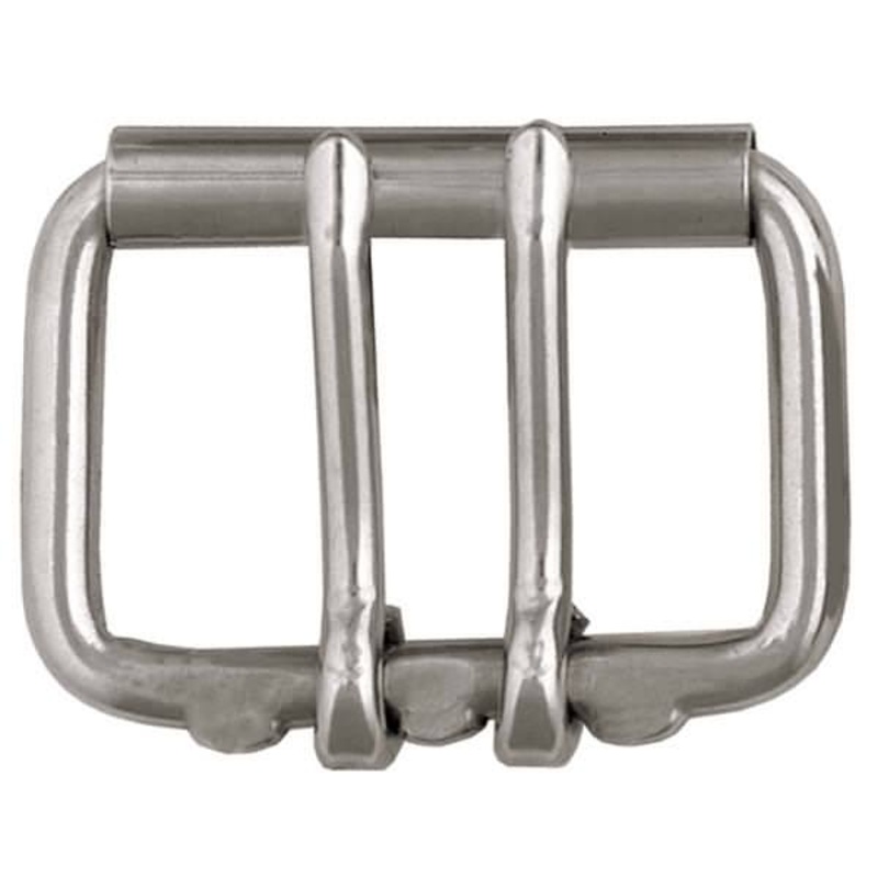 #999 2-Tongue Buckle|1-3/4″|2″|2-1/2″|3″|Stainless Steel|Nickel Plated