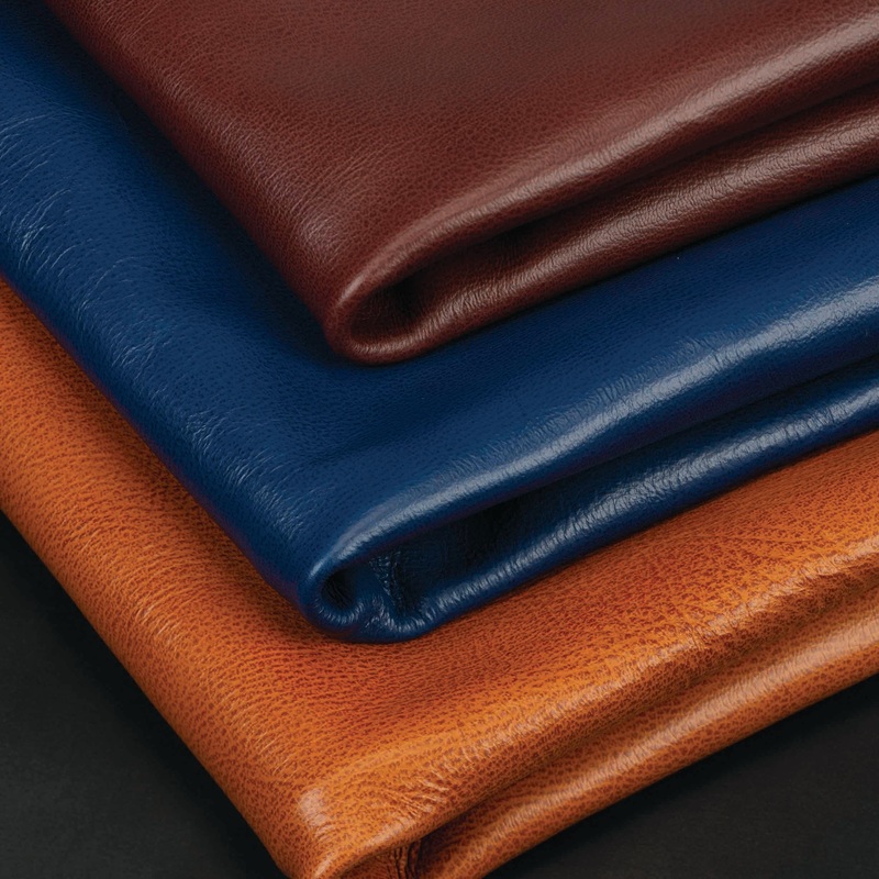 Fire Veg Tan Leather, 3-4 oz.|Brown|Blue|Chestnut|Side|Half Side