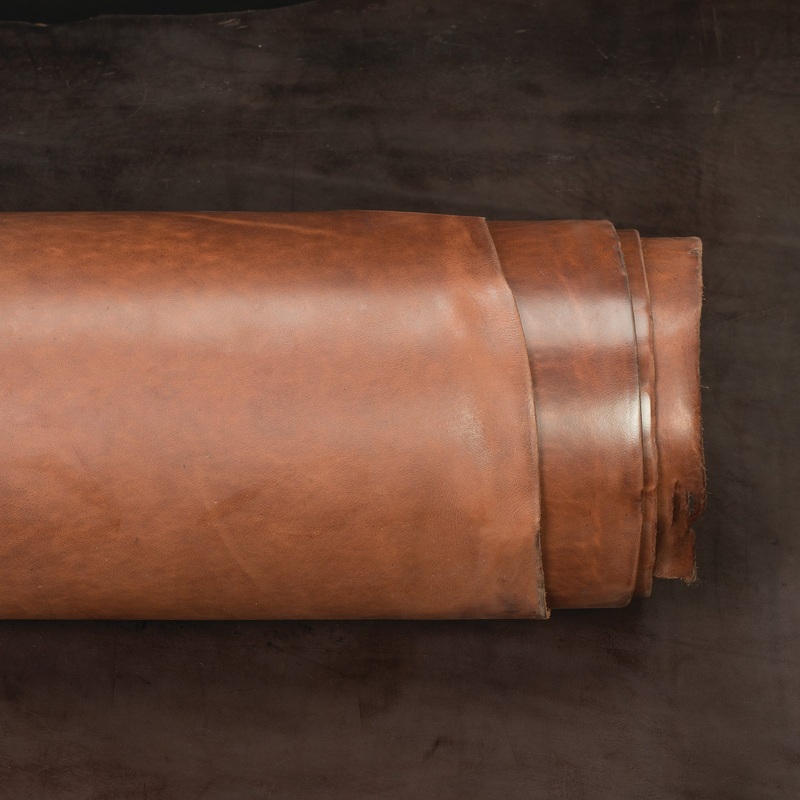 Hermann Oak Latigo Leather|7 to 9 oz.|9 to 11 oz.|Burgundy|Brown