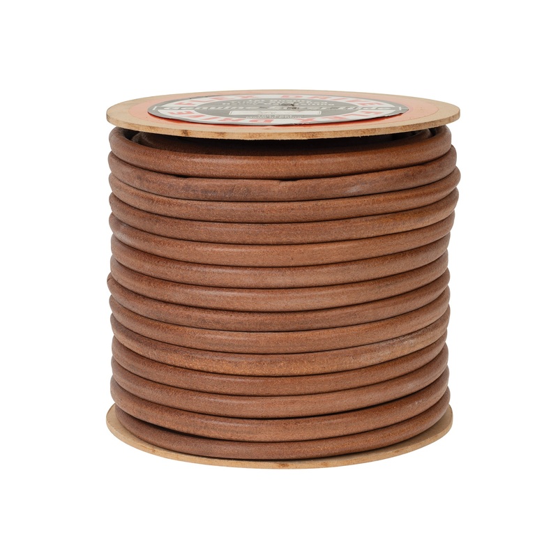 Round Leather Belting|1/4″|3/8″