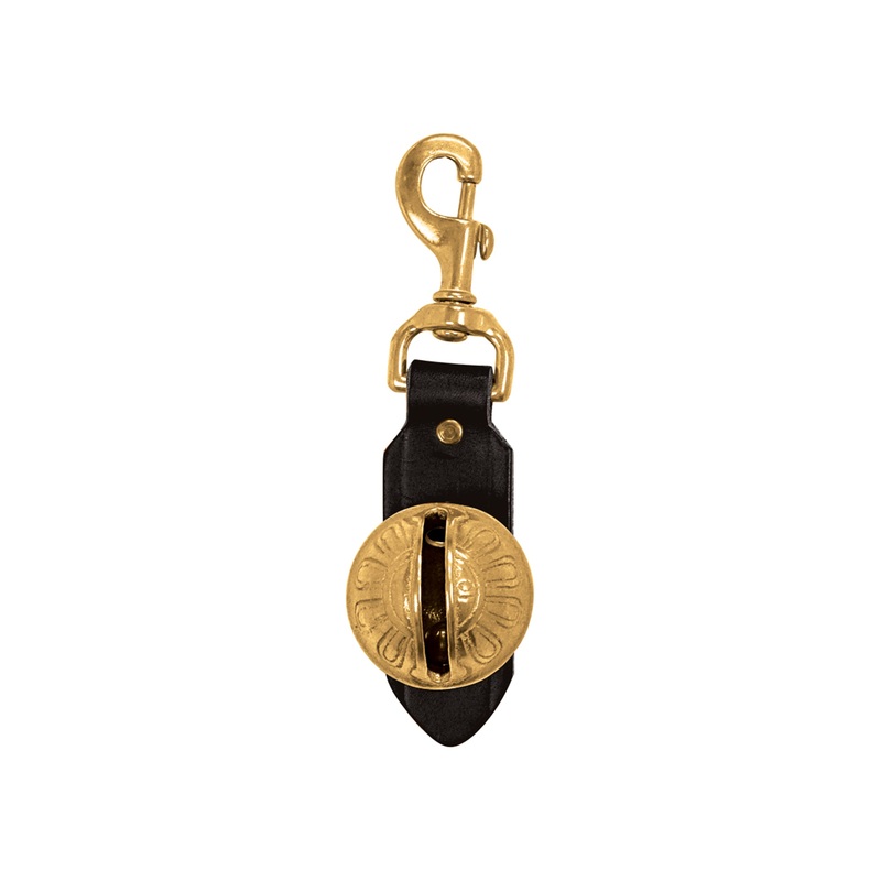 120 Sleigh Bell Strap Black, 1-1/2 W x 7 L