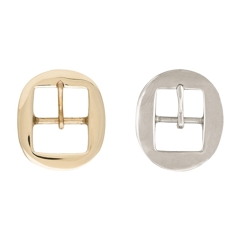 #132 Cart Buckle|1/2″|5/8″|3/4″|1″|1-1/4″|1-1/2″|Solid Brass|Stainless Steel