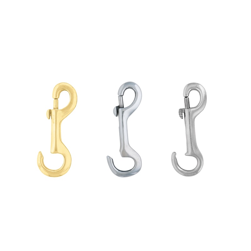 #232 Open Eye Snap|3-3/8″|3-1/2″|4″|4-1/2″|5″|6″|Solid Brass|Stainless Steel|Zinc Plated