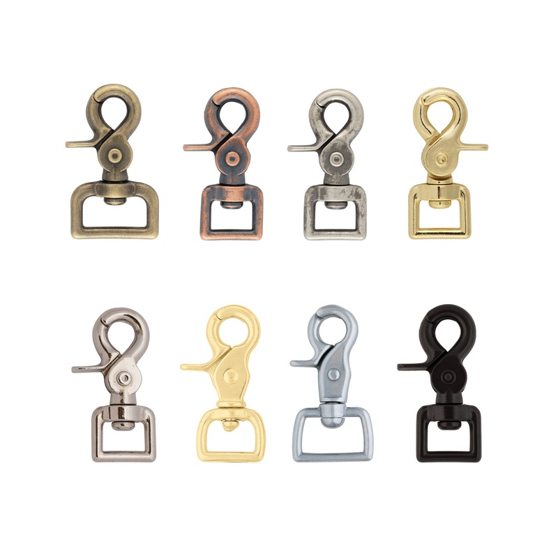 #5015 Square Scissor Snap|1/2″|5/8″|3/4″|1″|Antique Brass|Antique Copper|Antique Nickel|Brass Plated|Nickel Plated|Solid Brass|Stainless Steel|Black