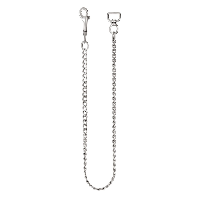 #620 Flat Link Lead Chain|3/4″ x 20″|Chrome Plated|Stainless Steel