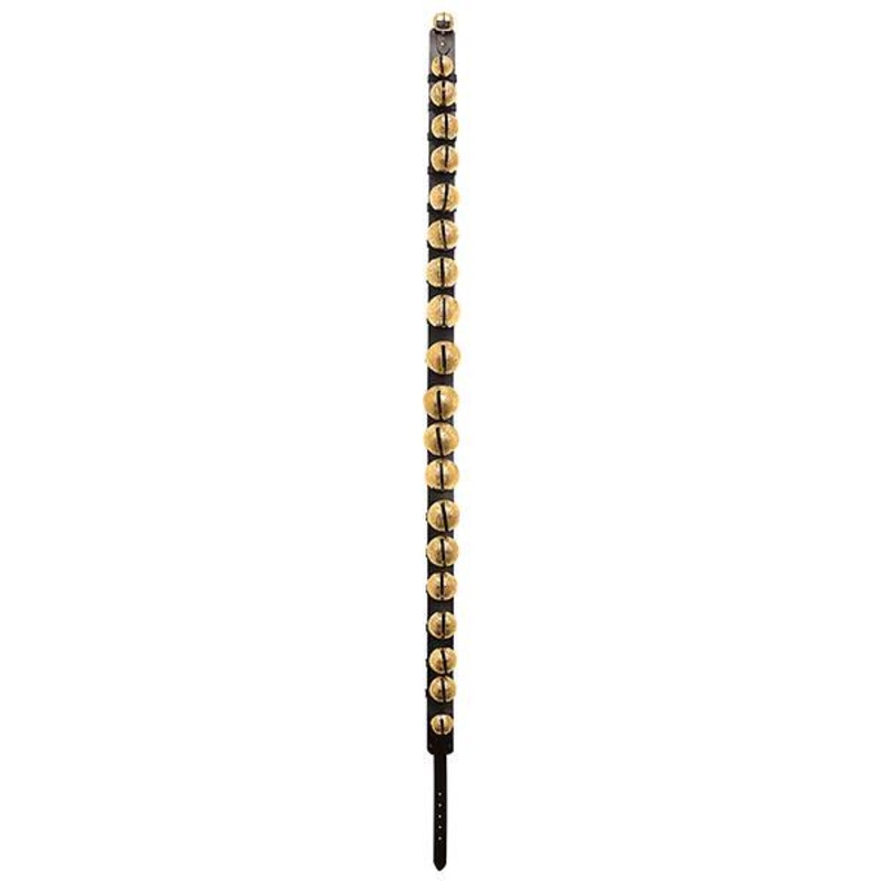 118 Sleigh Bell Strap Solid Brass, 81-1/2 L