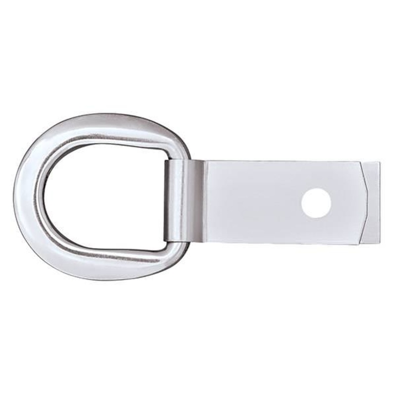 #256 Clip & D-Ring Stainless Steel, 3/4
