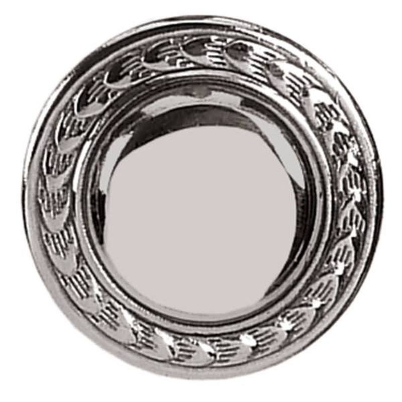 #292 Wheat Edge Rosette Stainless Steel, 1-3/4