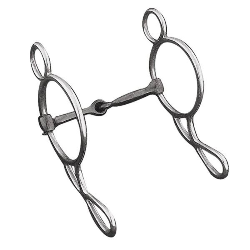 Gag Bit, 5 Sweet Iron Snaffle Mouth