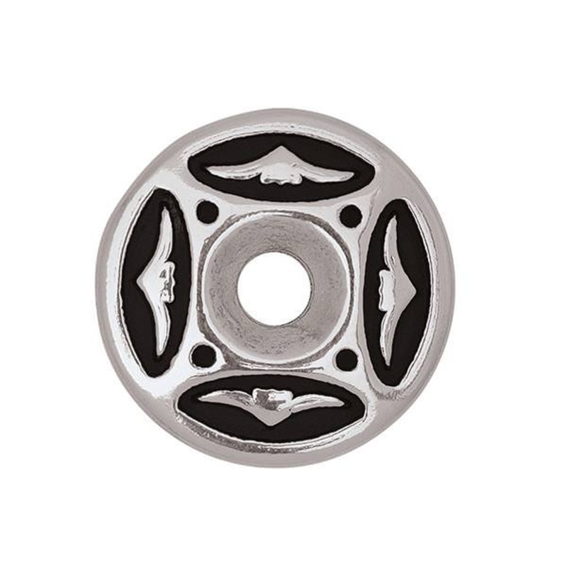 Jeremiah Watt Accented Raised Swell Screw Caps, 3/4, 25 Pack