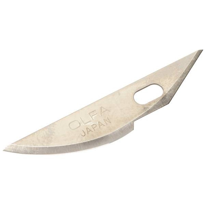 Olfa Curved Carving Blades, 5-Pack