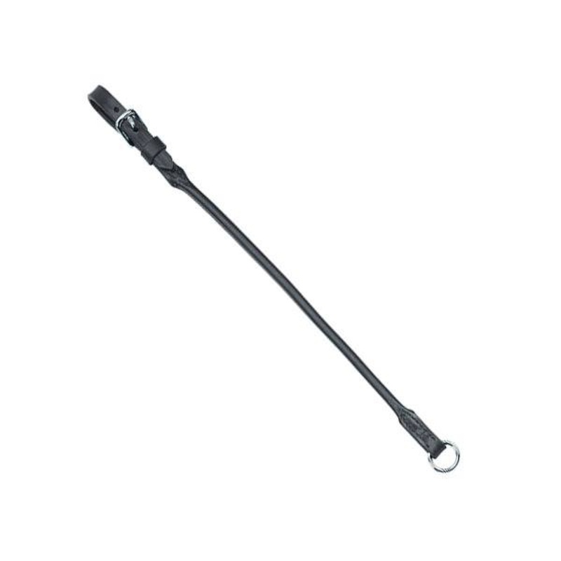 Rein Round Black, 5/8