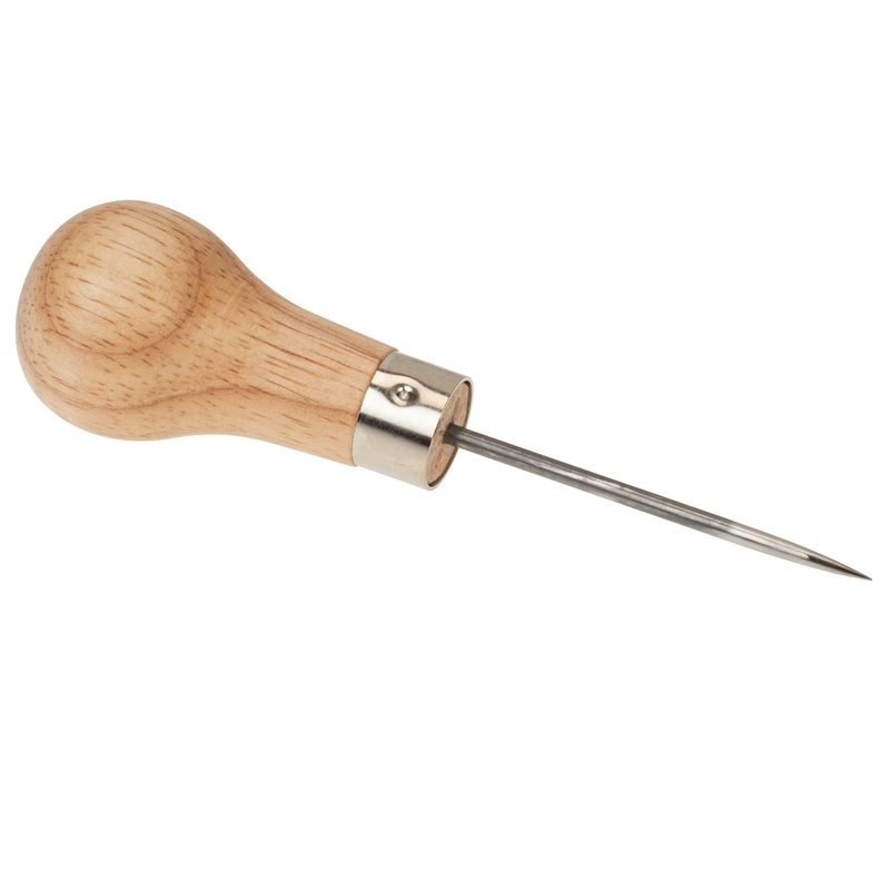 Scratch Awl Tool with Wooden Handle