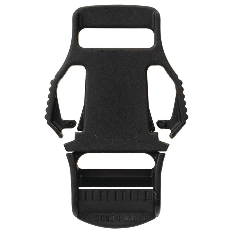 #5605 Wide guard Side Release Buckle Black, 3/4