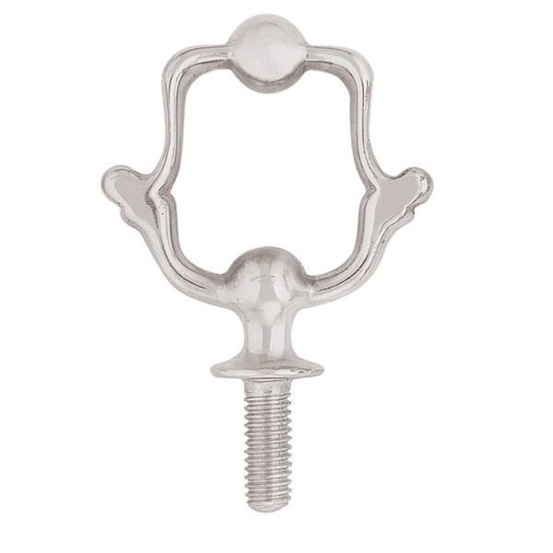 #590 Fancy Ball Terret Stainless Steel, 1-1/4