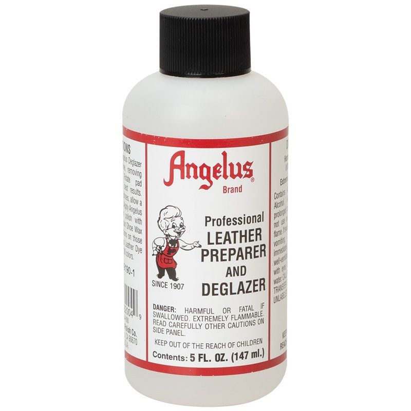 Angelus Leather Preparer & Deglazer, 5 oz.