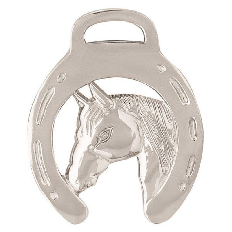 Horsehead Ornament Stainless Steel, 7/8