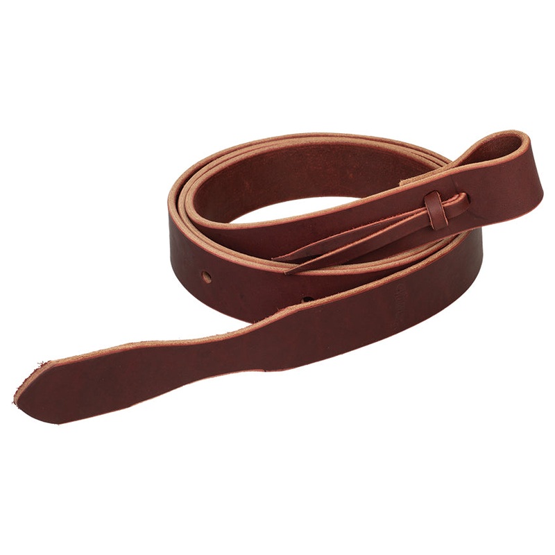 Latigo with Holes, Burgundy, 1-3/4 x 72