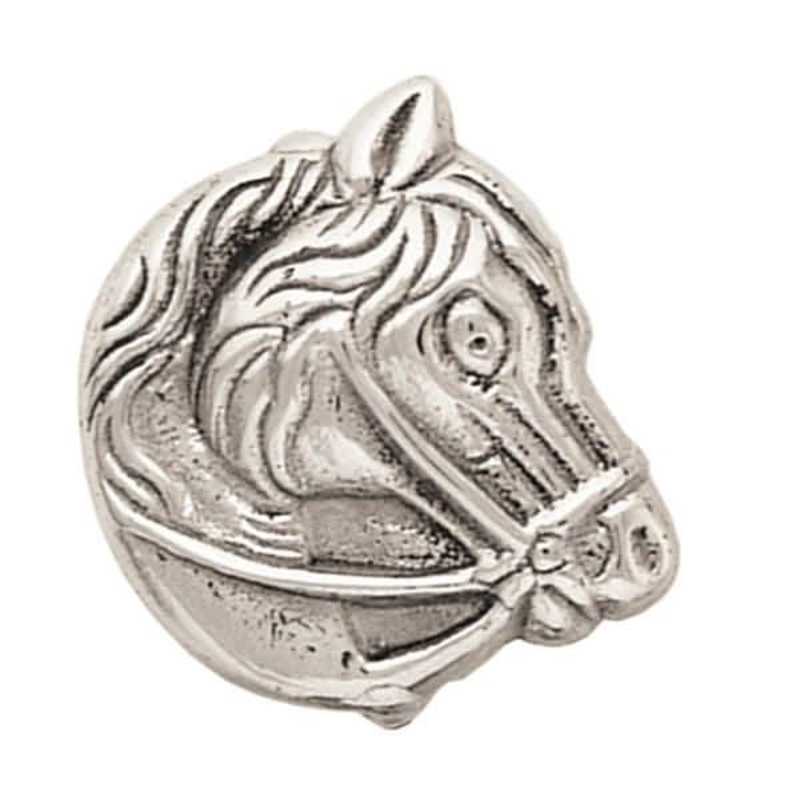 Shaped Horsehead Rosettes Stainless Steel, 1-1/4