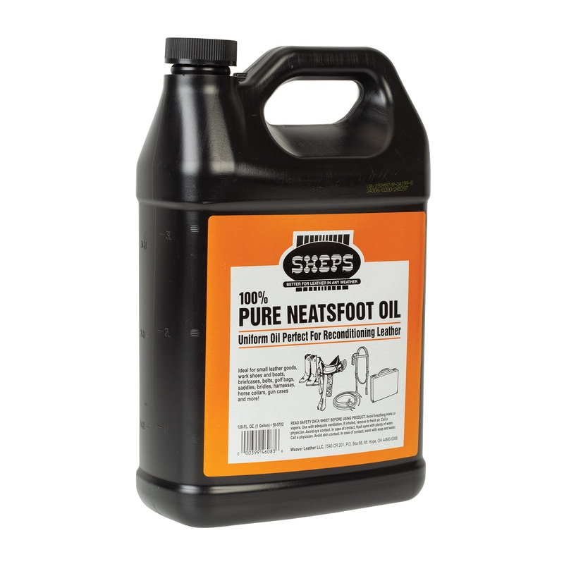Sheps 100% Pure Neatsfoot Oil, Gallon