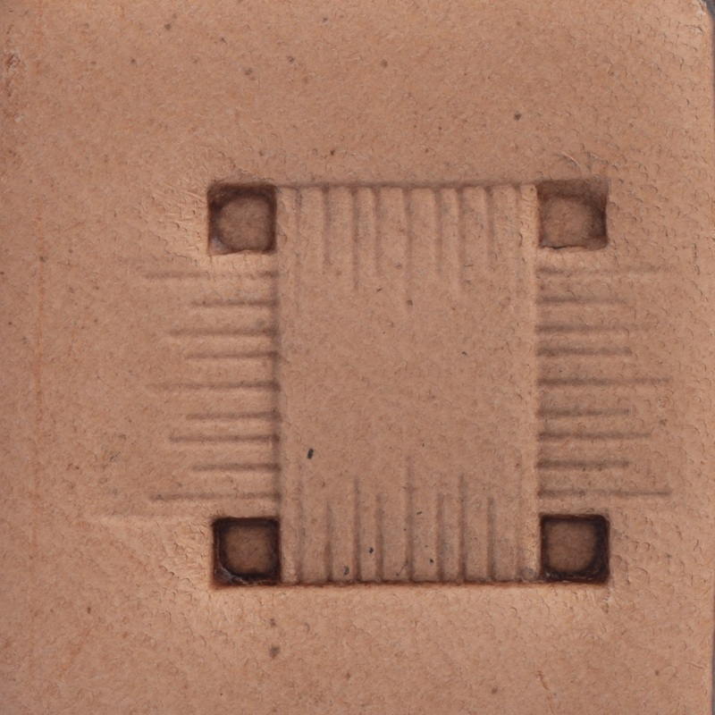Square Basketweave Stamping Tool, X2850
