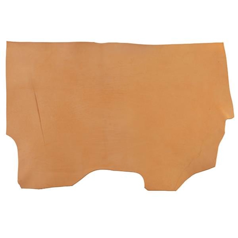 Veg Tanned Natural Double Shoulder, C Grade, 7/8 oz.