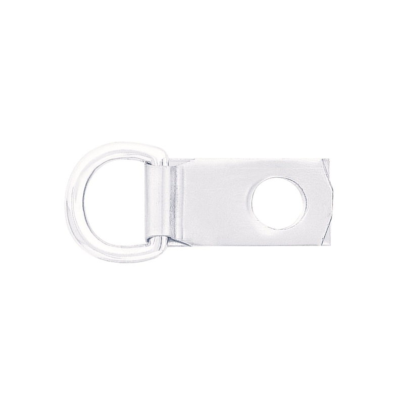 #254 Mini Clip & D-Ring Stainless Steel, 5/8
