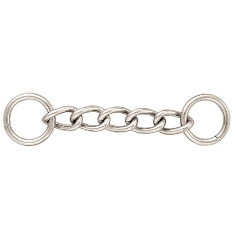 Curb Chain Chrome Plated, 4-1/2