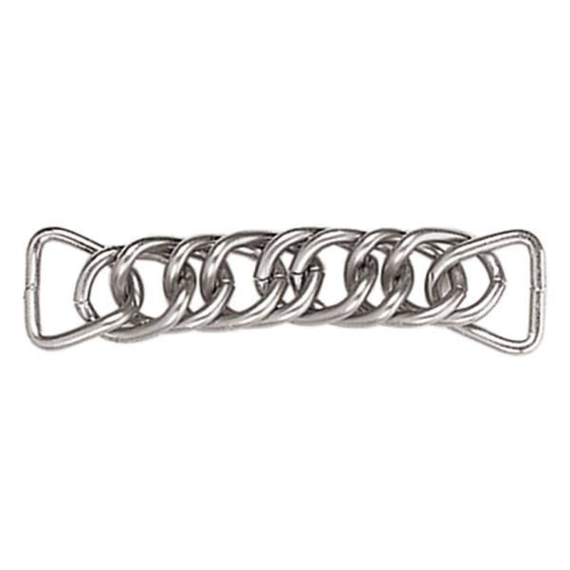 Curb Chain Nickel Plated, 3-1/2