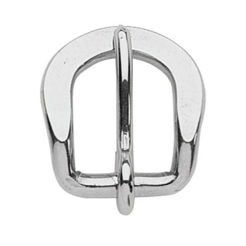 Flat Buckle Stainless Steel, 1-3/4