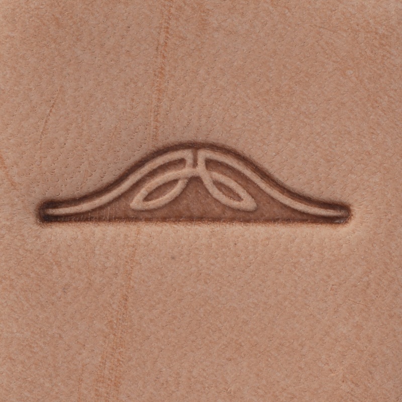 Serpentine Leaf Border Stamping Tool, D2198